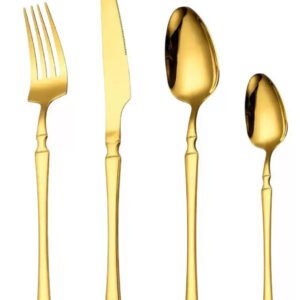 不锈钢小蛮腰餐具套装4pcs